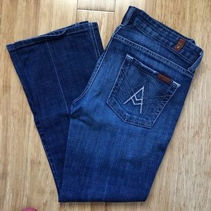 7 For All Mankind Straight Leg Jeans
